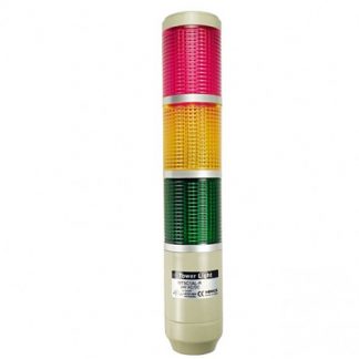 Torreta 56mm 3 luces roja-ambar-verde alimentacion 24vcd AS MT5C3ALGYR