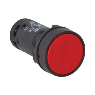XB7-EH Boton sostenido 22mm 1na+1nc rojo